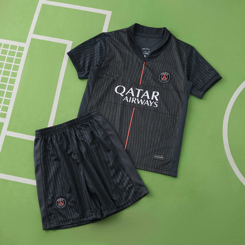 2526 season Paris Saint-Germain F.C Fourth Kids kit