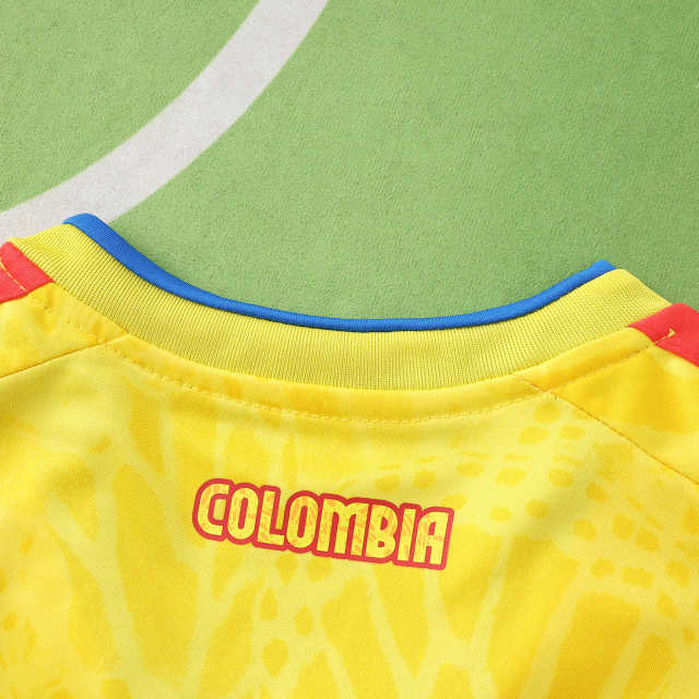 2026 FIFA World Cup Colombia home Long sleeved Fan version