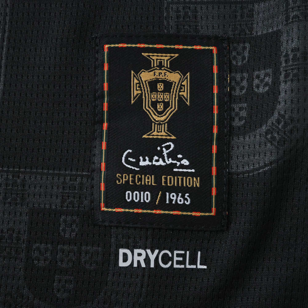 2025 Portugal  Tribute to Eusebio Special Edition Long sleeved Fan version