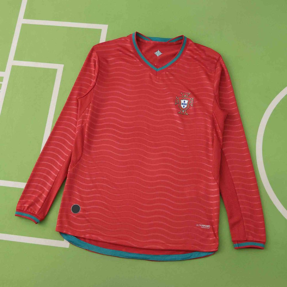2026 FIFA World Cup Portugal home Long sleeved Player version