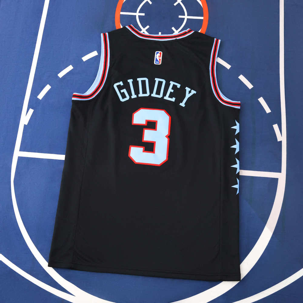 2025-26 NBA Chicago Bulls 3#GIDDEY