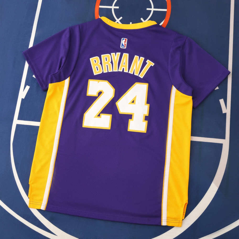 2025-26 NBA L.A. Lakers Purple 24#BRYANT T shirt