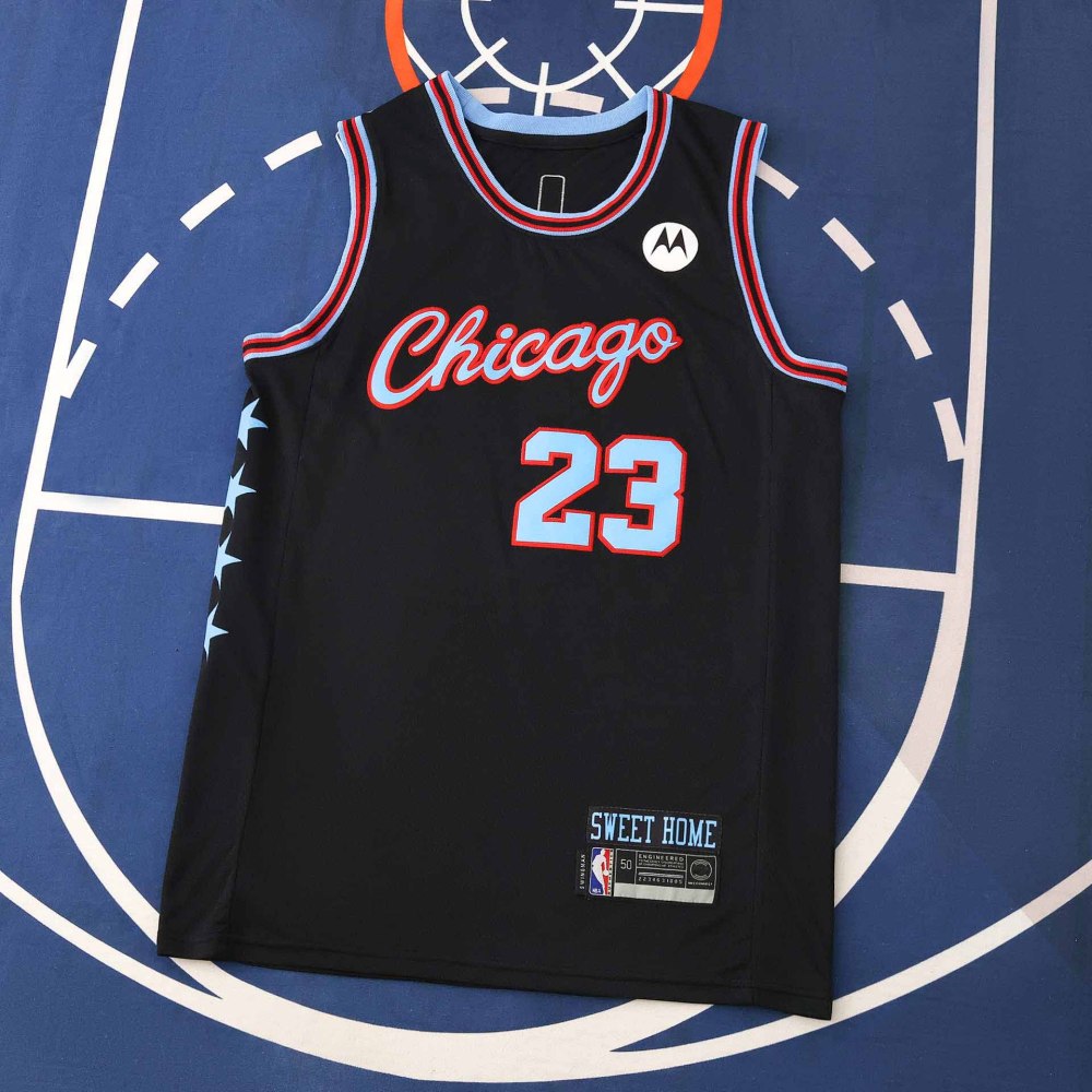 2025-26 NBA Chicago Bulls black 23#JORDAN