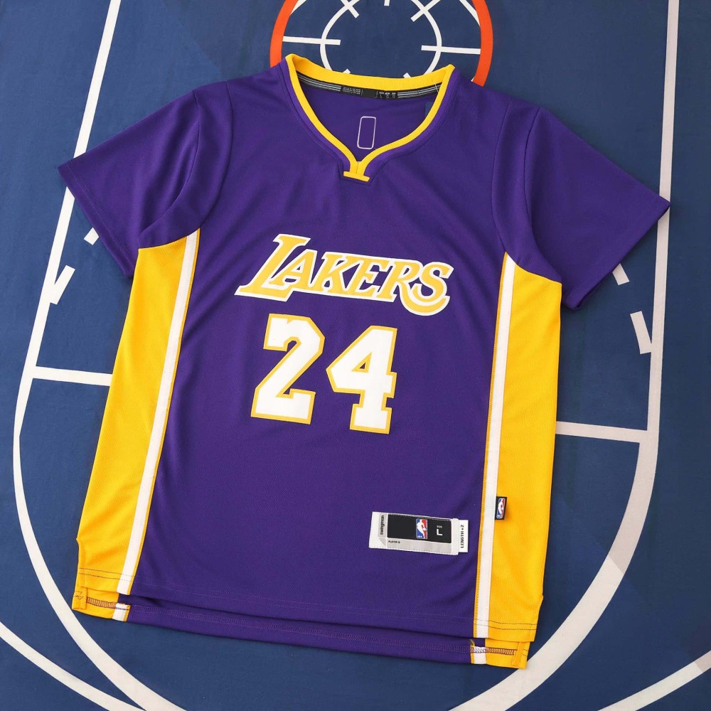 2025-26 NBA L.A. Lakers Purple 24#BRYANT T shirt