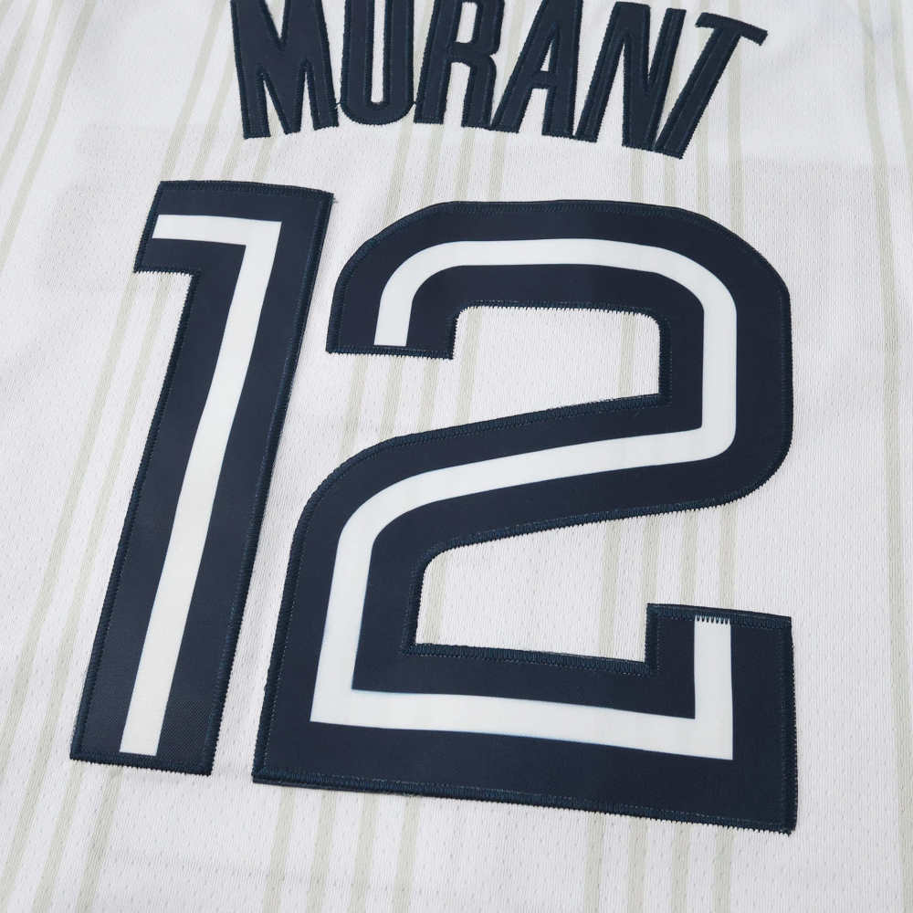 2025-26 NBA Memphis Grizzlies white12#MORANT