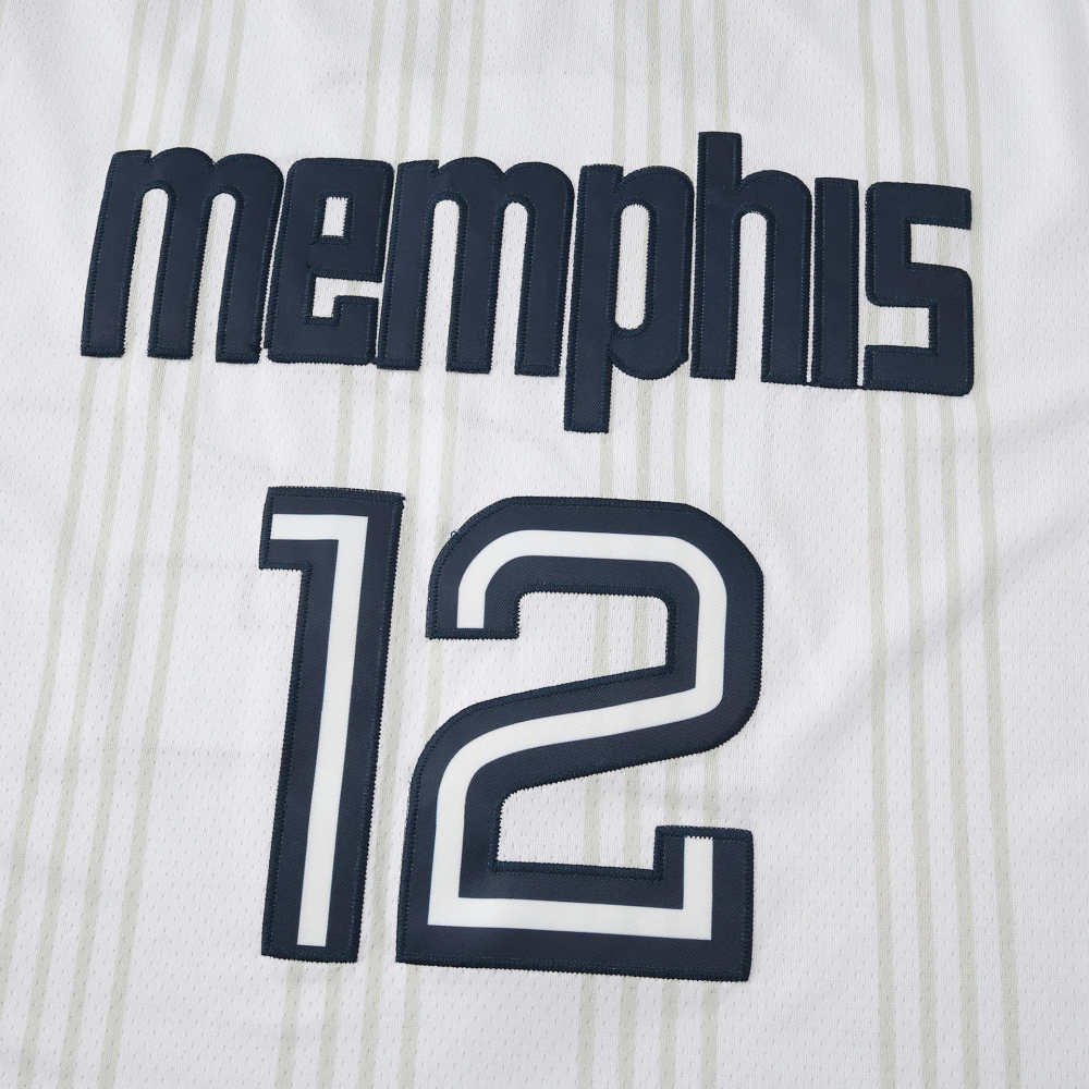 2025-26 NBA Memphis Grizzlies white12#MORANT