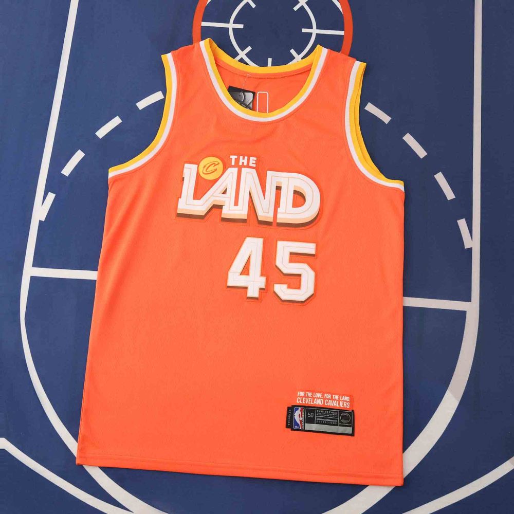 2025-26 NBA Cleveland Cavaliers orange 45#MITCMELL