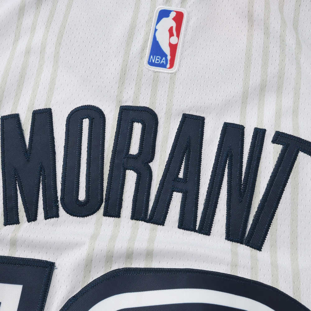 2025-26 NBA Memphis Grizzlies white12#MORANT