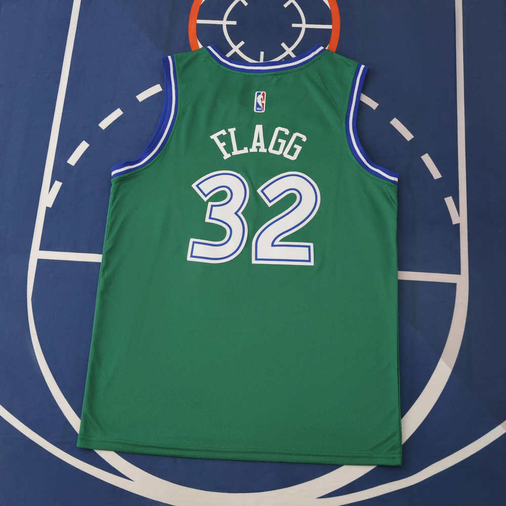 2025-26 NBA Dallas Mavericks green 32#FLAGG