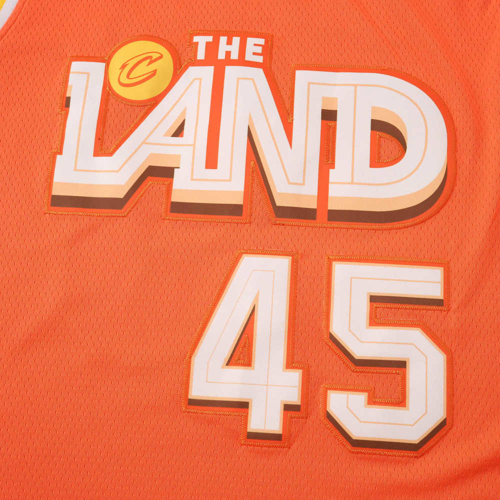 2025-26 NBA Cleveland Cavaliers orange 45#MITCMELL