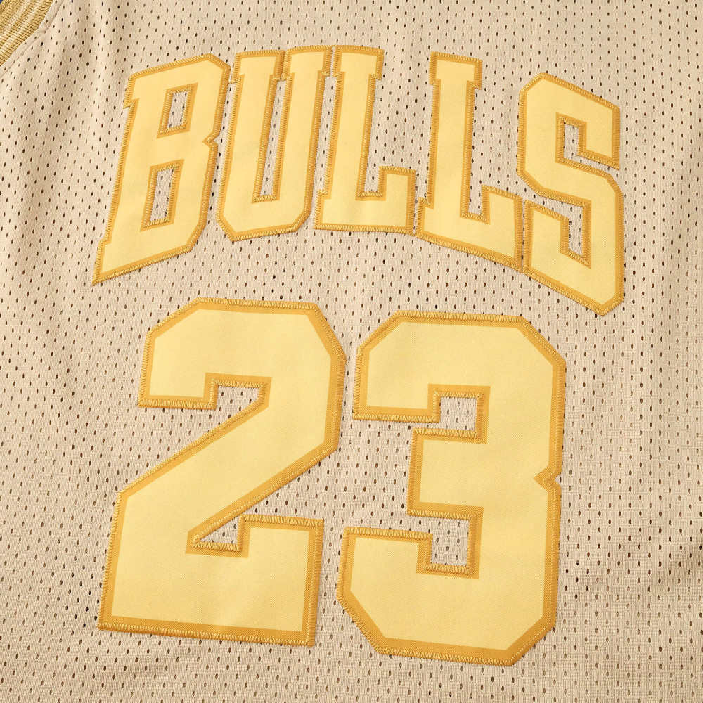 NBA Chicago Bulls retro yellow 23# JORDAN