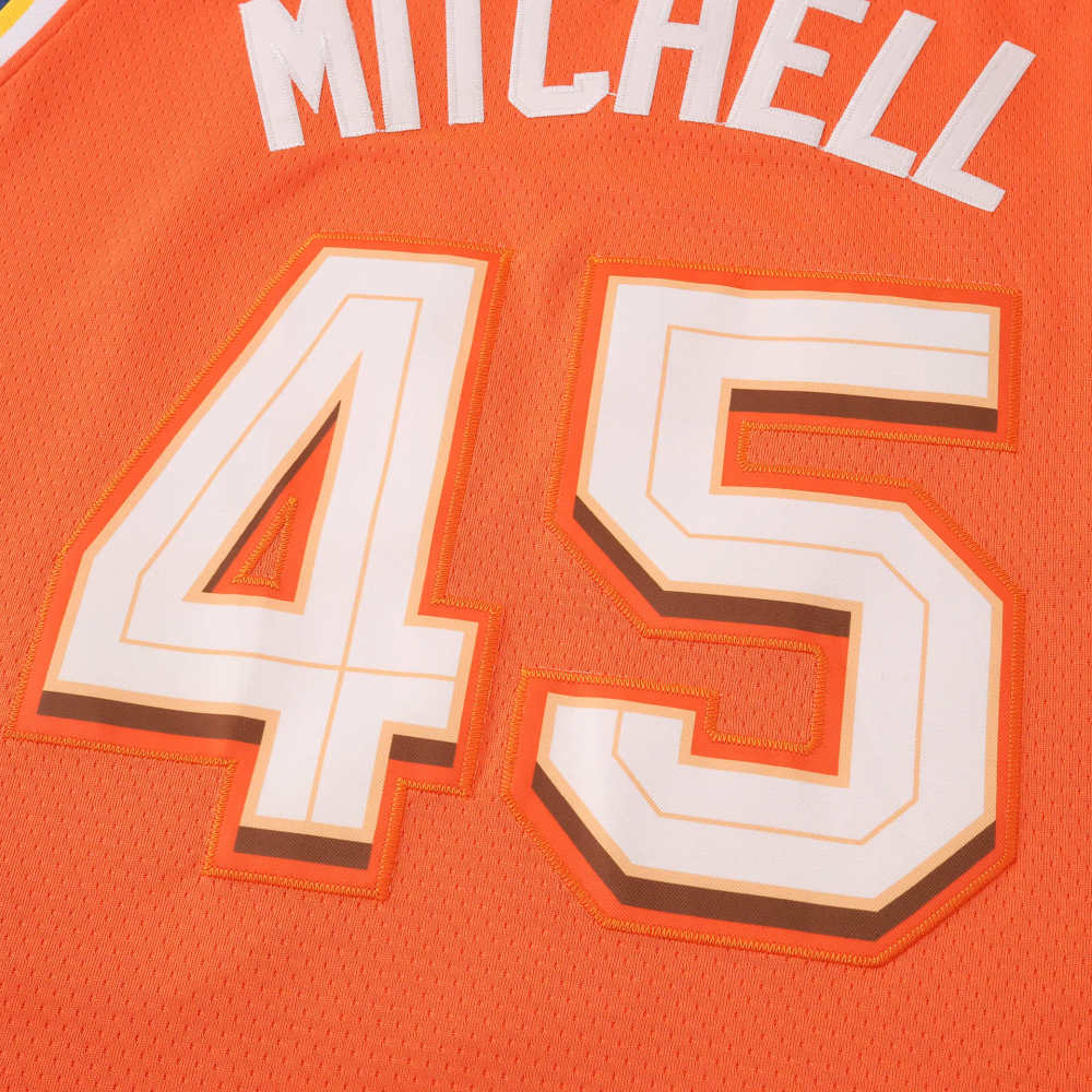 2025-26 NBA Cleveland Cavaliers orange 45#MITCMELL