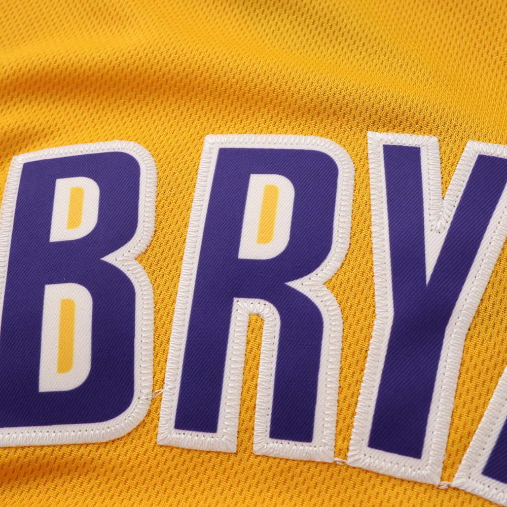2025-26 NBA L.A. Lakers yellow 24#BRYANT T shirt