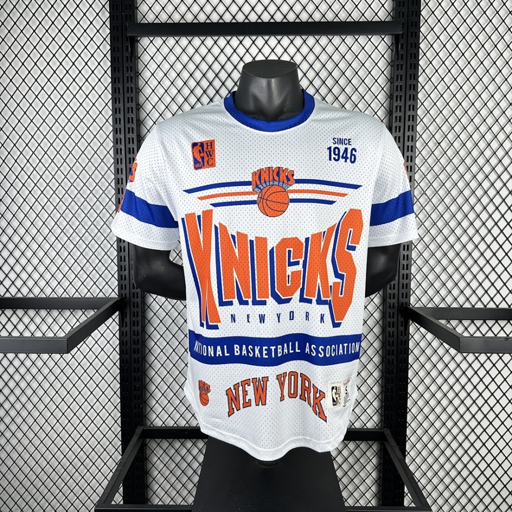 25-26 NBA New York Knicks Retro short sleeved shirt