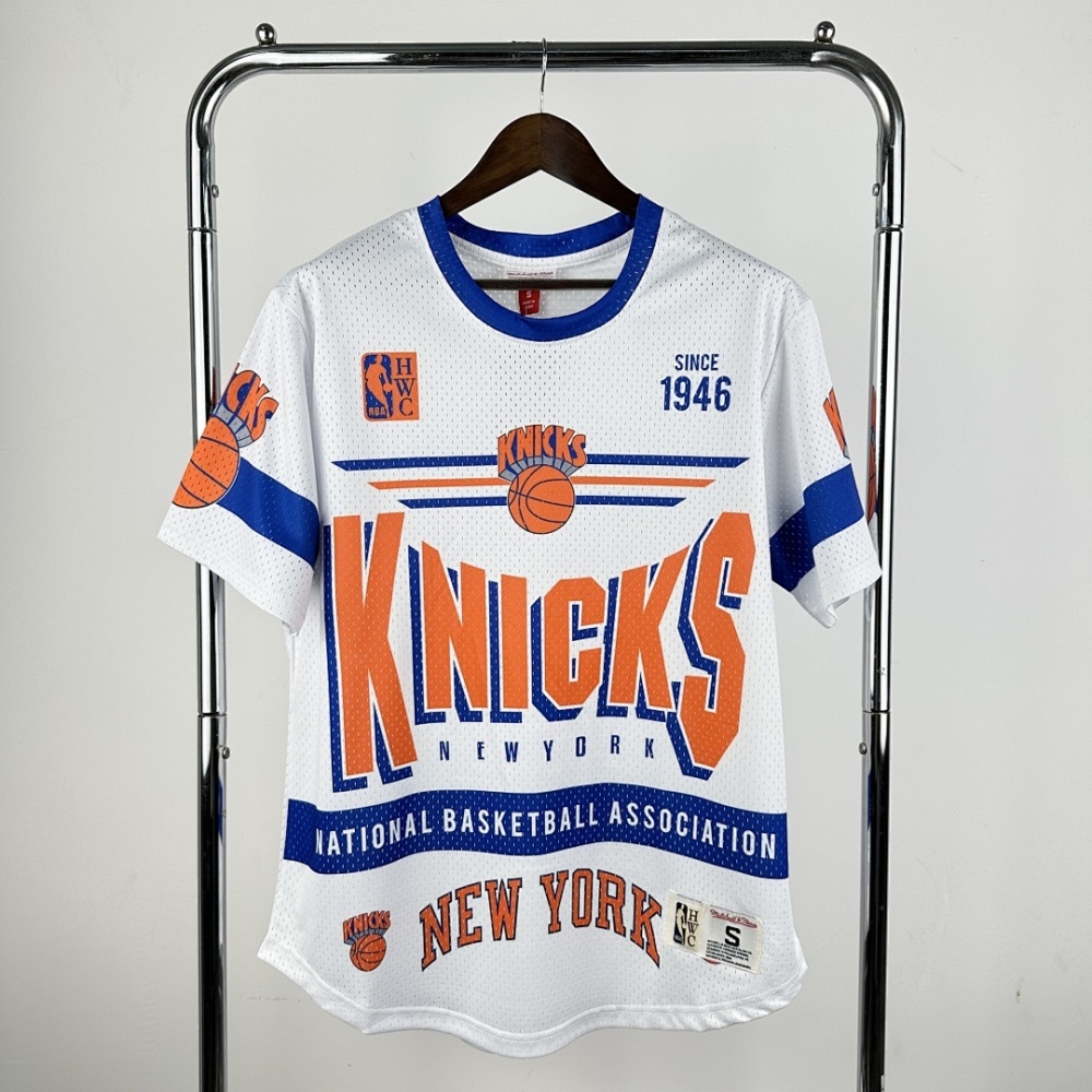 25-26 NBA New York Knicks Retro short sleeved shirt