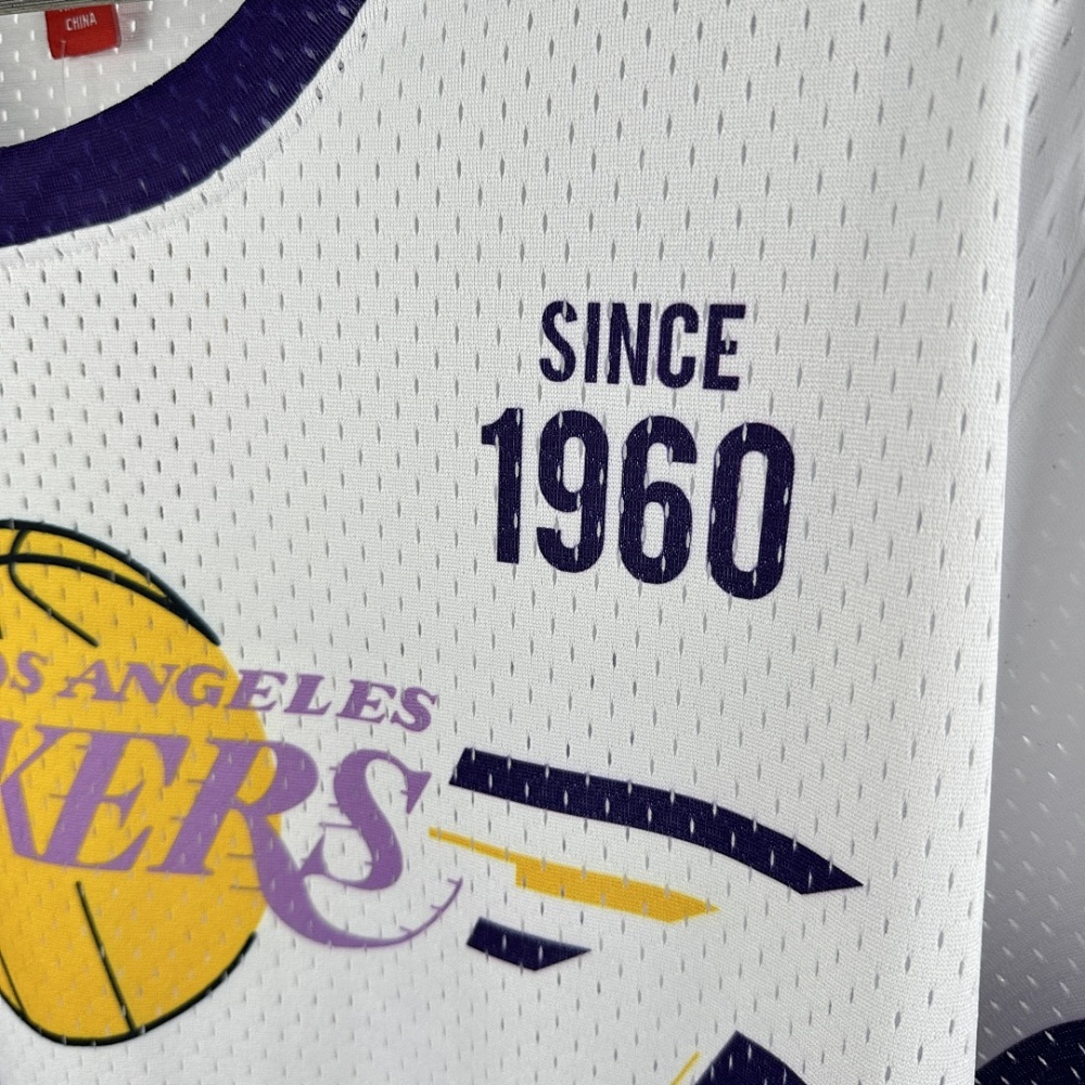 25-26 NBA L.A. Lakers Retro short sleeved shirt
