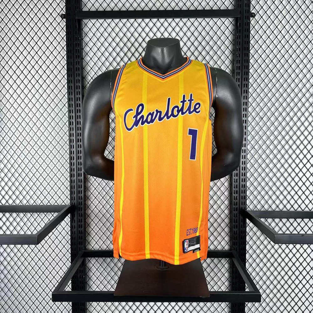 25-26 NBA Charlotte Hornets City version 1-BALL