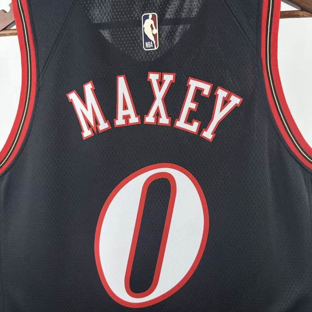 25-26 NBA Philadelphia 76ers Retro 0-MAXEY