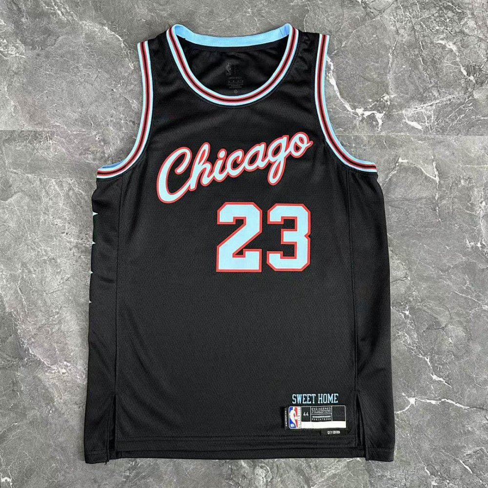 25-26 NBA Chicago Bulls City version 23-JORDAN