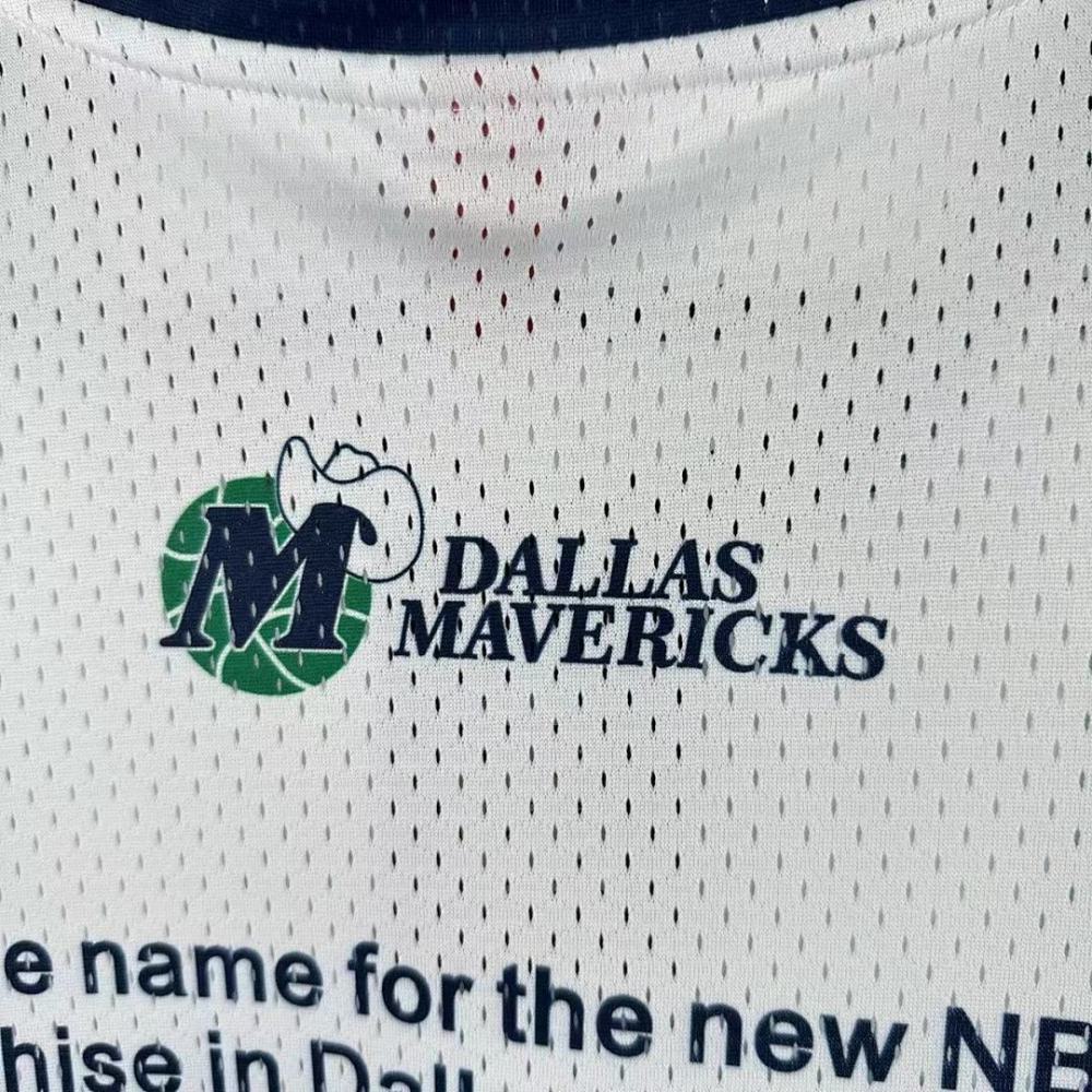 25-26 NBA Dallas Mavericks Retro short sleeved shirt