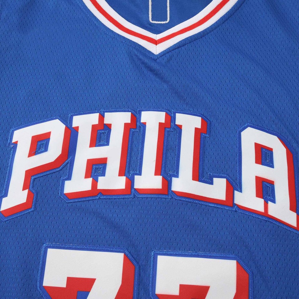 2025-26 NBA  Philadelphia 76ers blue 77#EDGECOMBE