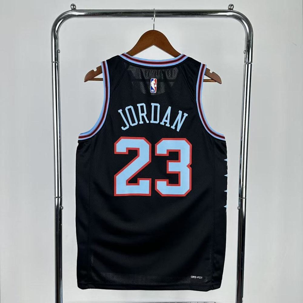 25-26 NBA Chicago Bulls City version 23-JORDAN