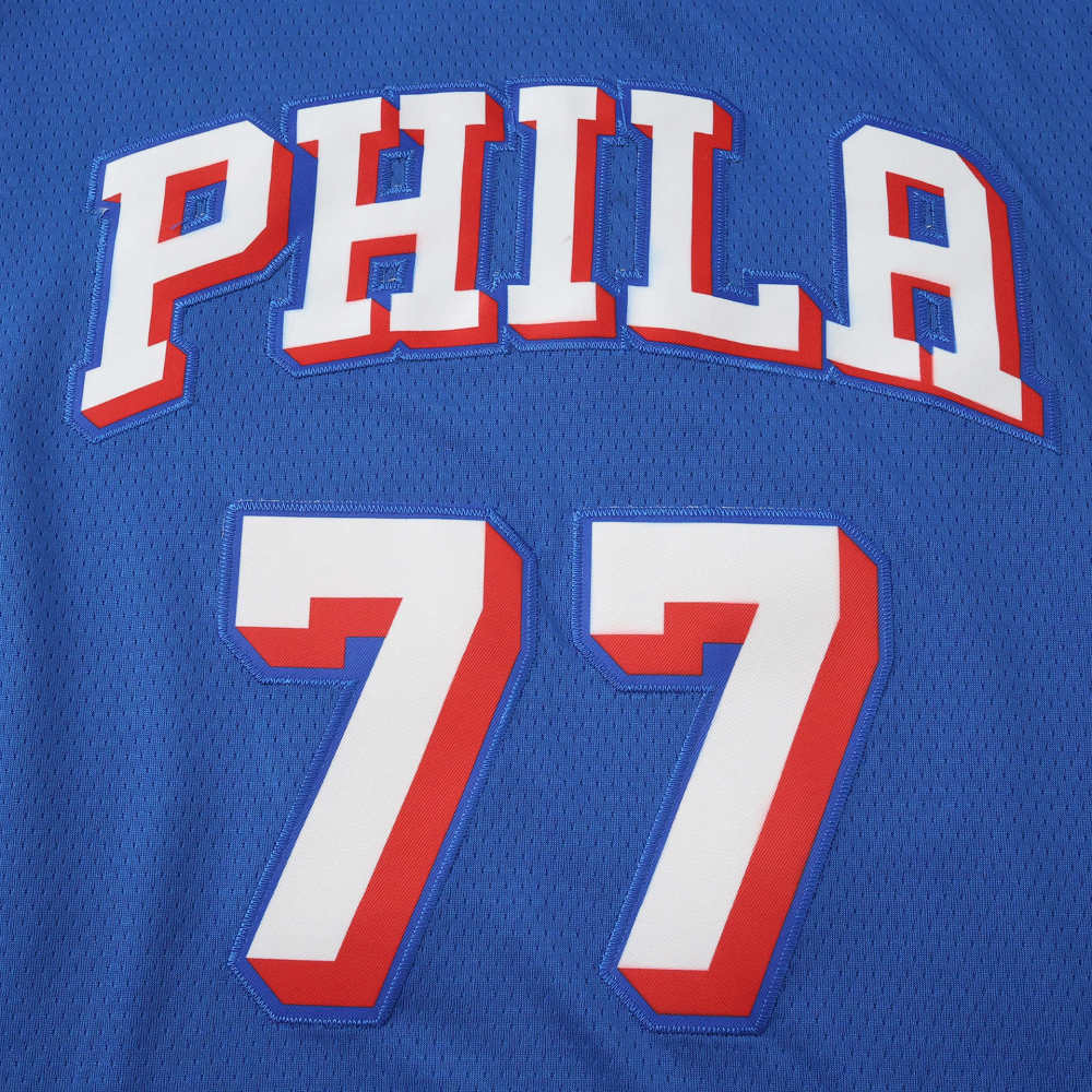2025-26 NBA  Philadelphia 76ers blue 77#EDGECOMBE