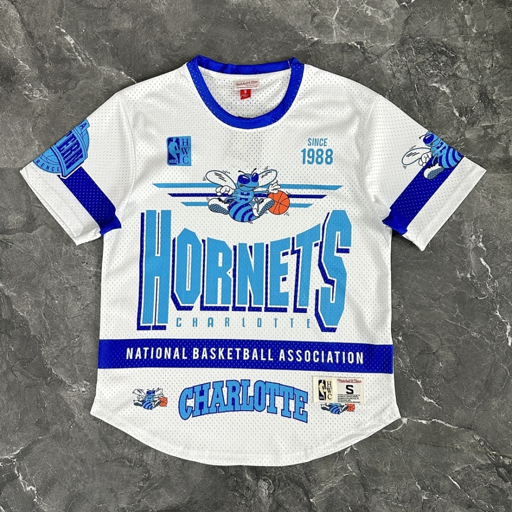 25-26 NBA Charlotte Hornets Retro short sleeved shirt