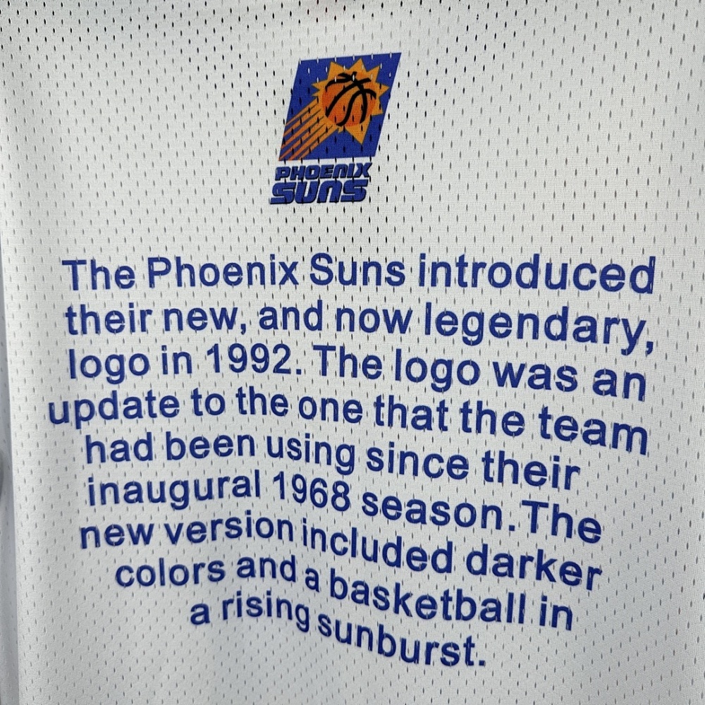 25-26 NBA Phoenix Suns Retro short sleeved shirt