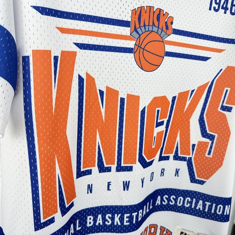 25-26 NBA New York Knicks Retro short sleeved shirt