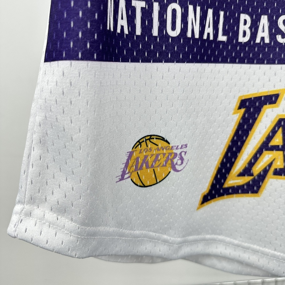 25-26 NBA L.A. Lakers Retro short sleeved shirt