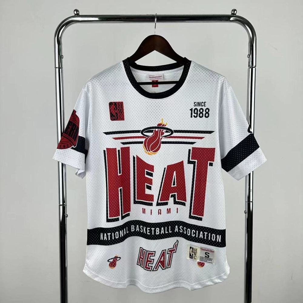 25-26 NBA Miami Heat Retro short sleeved shirt