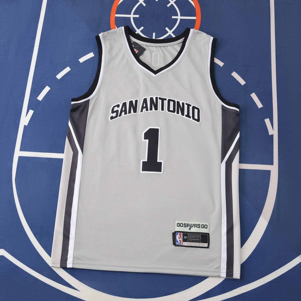 2025-26 NBA San Antonio Spurs 1#WEMBANYAMA