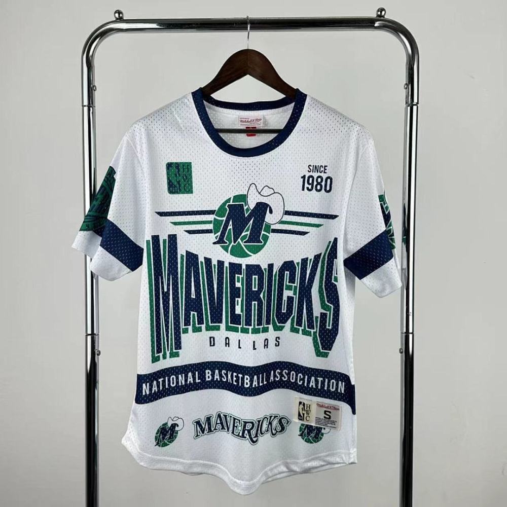 25-26 NBA Dallas Mavericks Retro short sleeved shirt