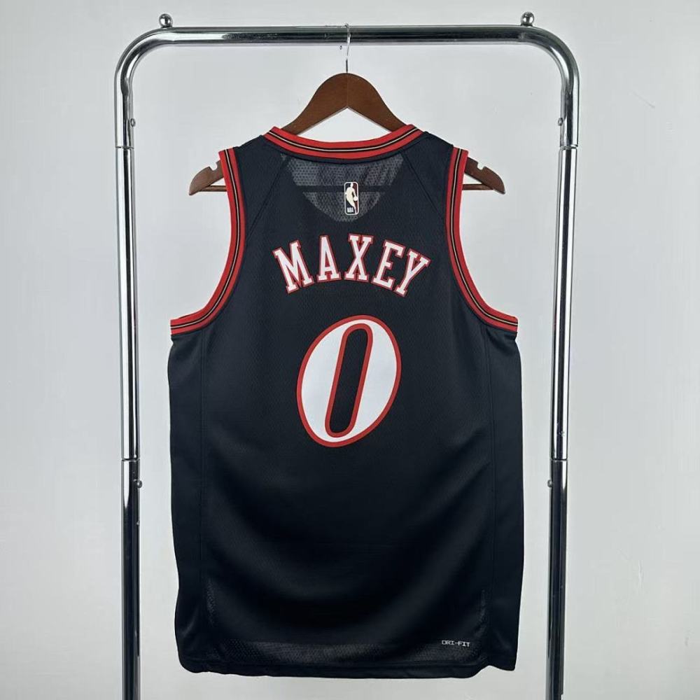 25-26 NBA Philadelphia 76ers Retro 0-MAXEY