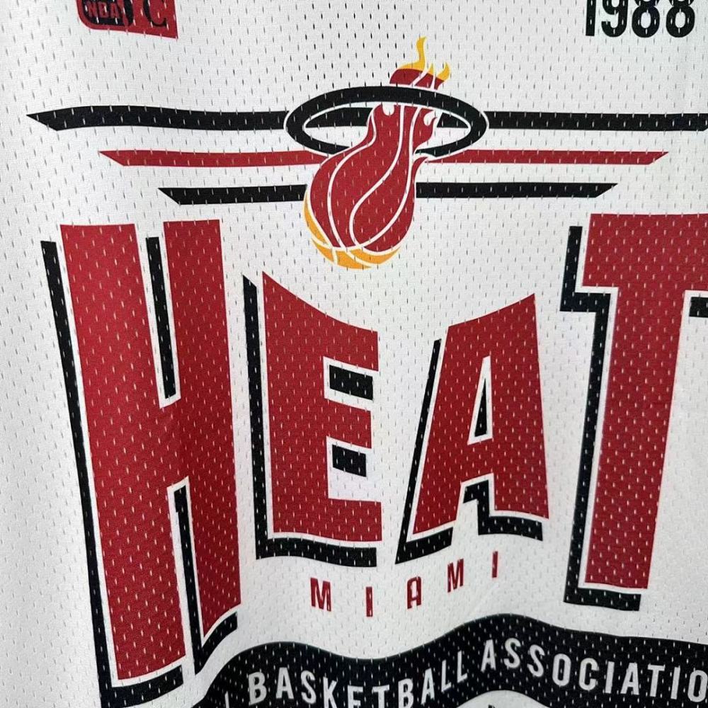 25-26 NBA Miami Heat Retro short sleeved shirt