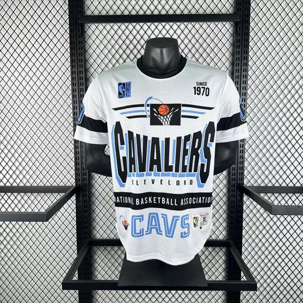 25-26 NBA Cleveland Cavaliers Retro short sleeved shirt