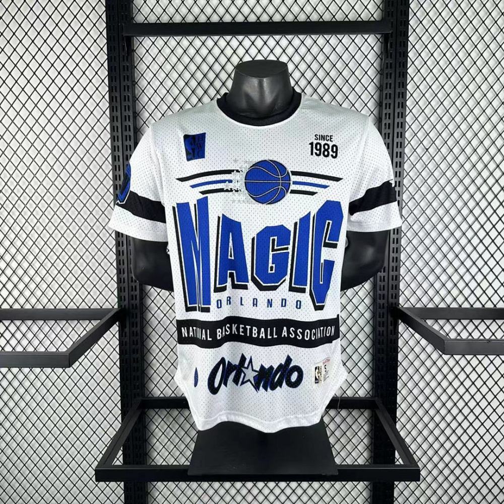 25-26 NBA Orlando Magic Retro short sleeved shirt