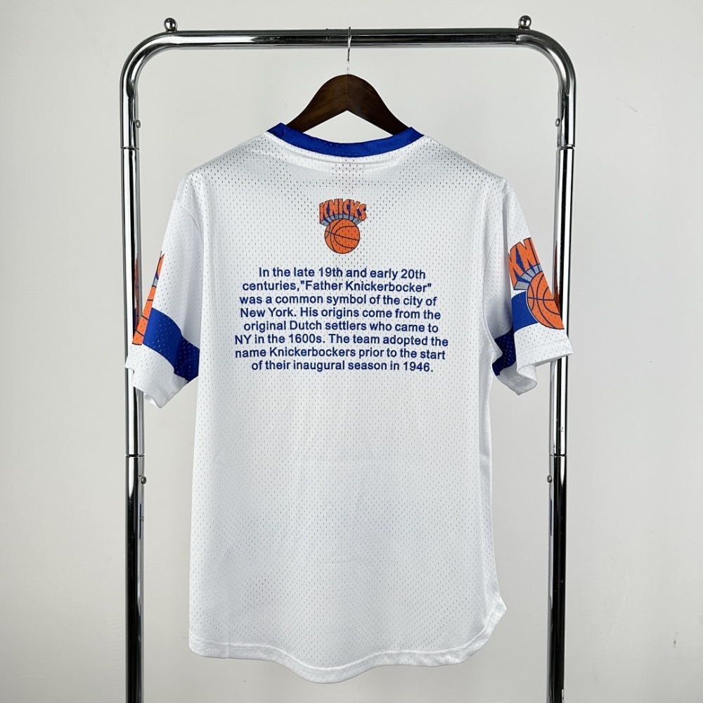25-26 NBA New York Knicks Retro short sleeved shirt