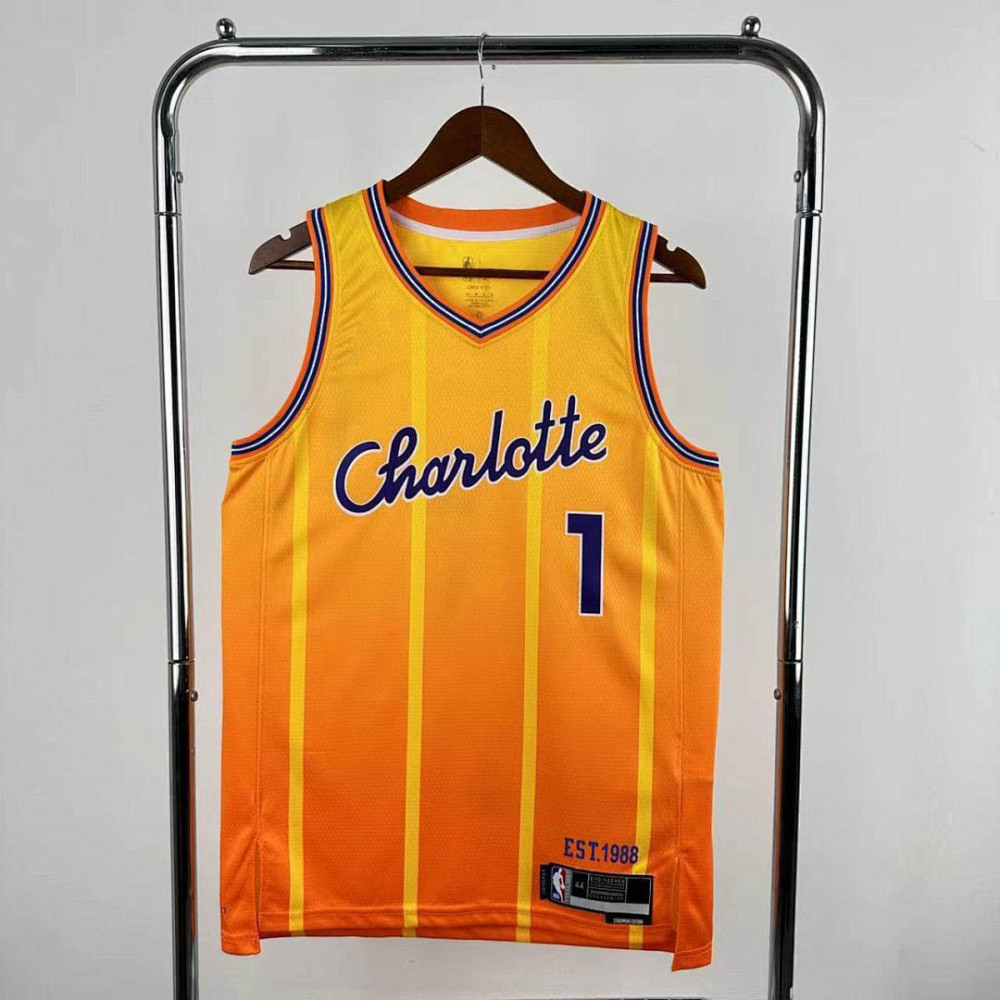 25-26 NBA Charlotte Hornets City version 1-BALL