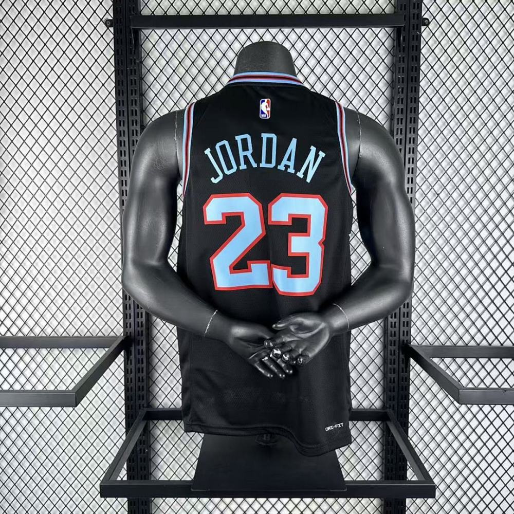 25-26 NBA Chicago Bulls City version 23-JORDAN