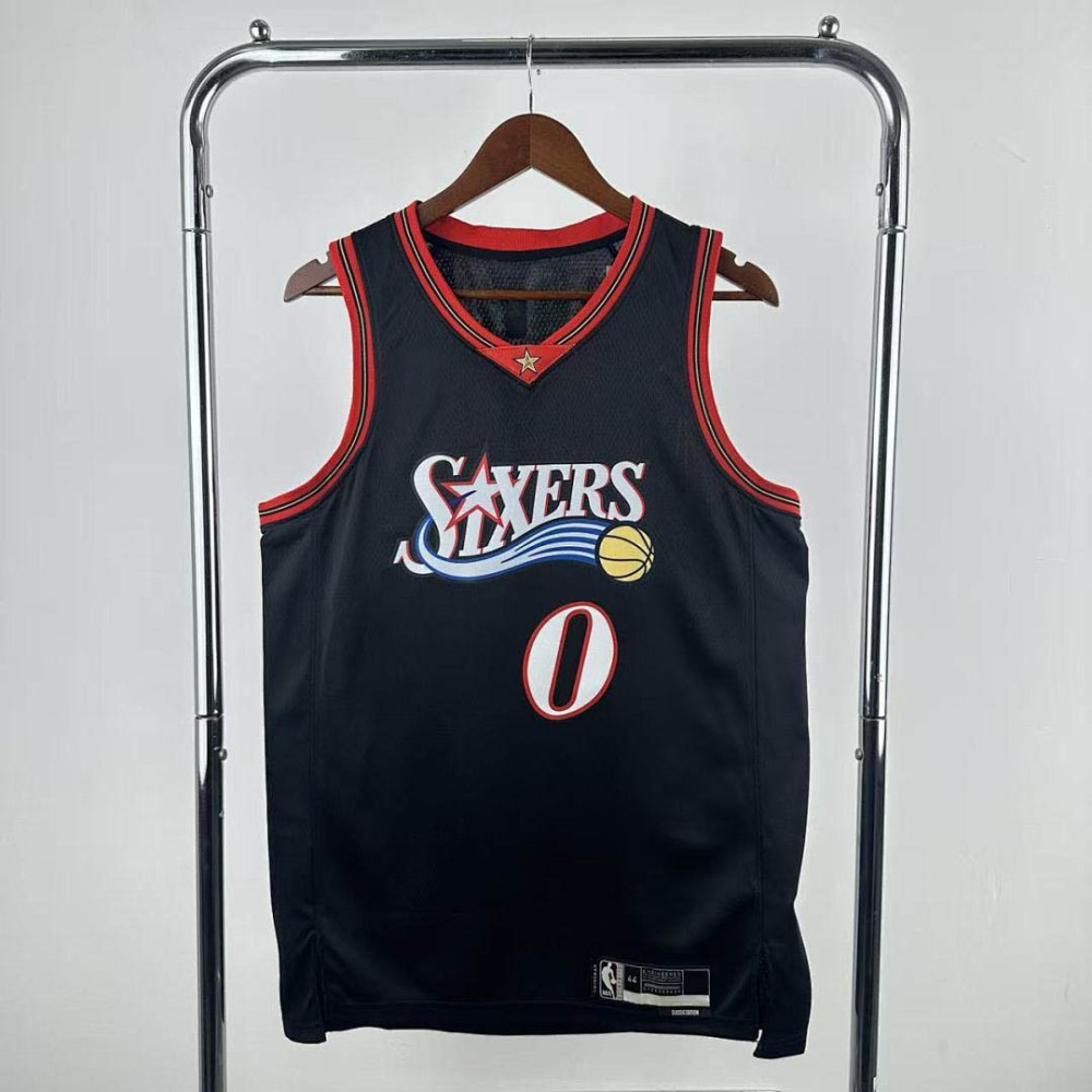 25-26 NBA Philadelphia 76ers Retro 0-MAXEY