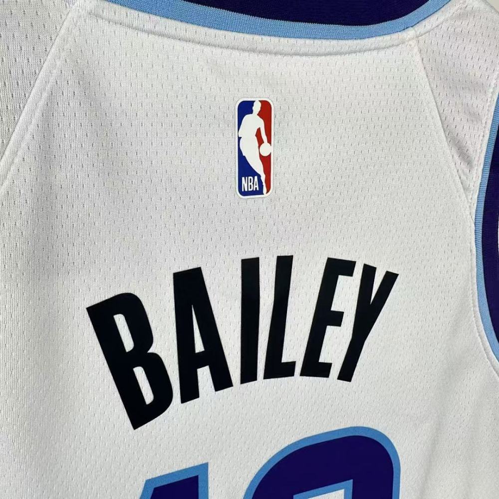 25-26 NBA Utah Jazz White 19-BAILEY
