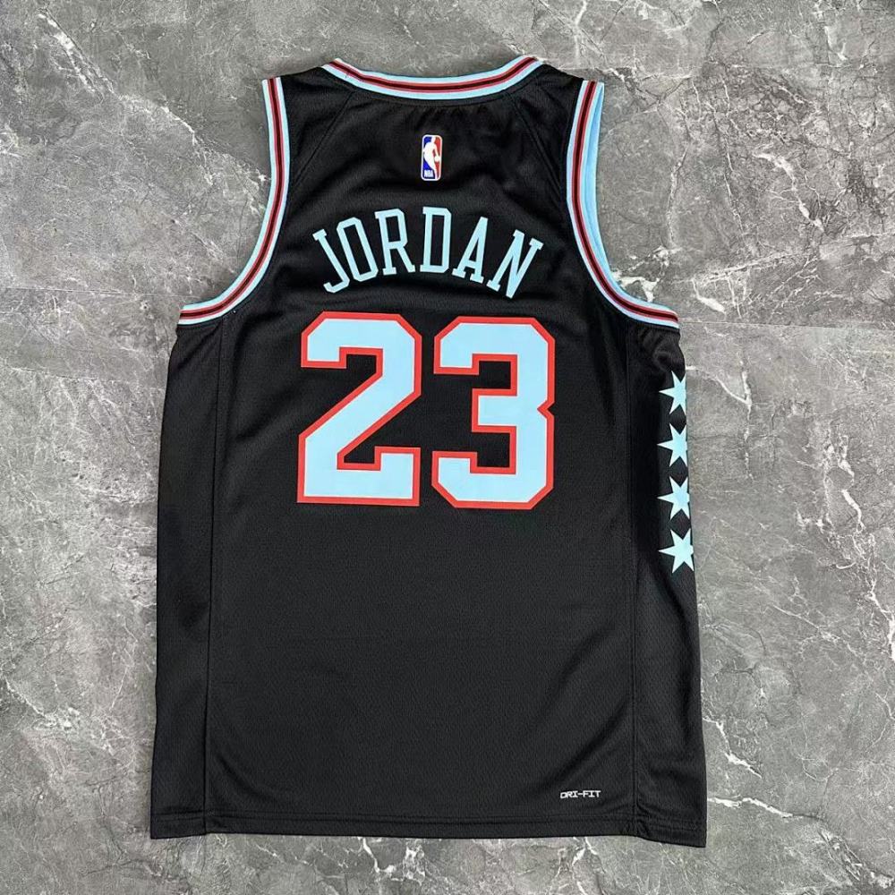 25-26 NBA Chicago Bulls City version 23-JORDAN
