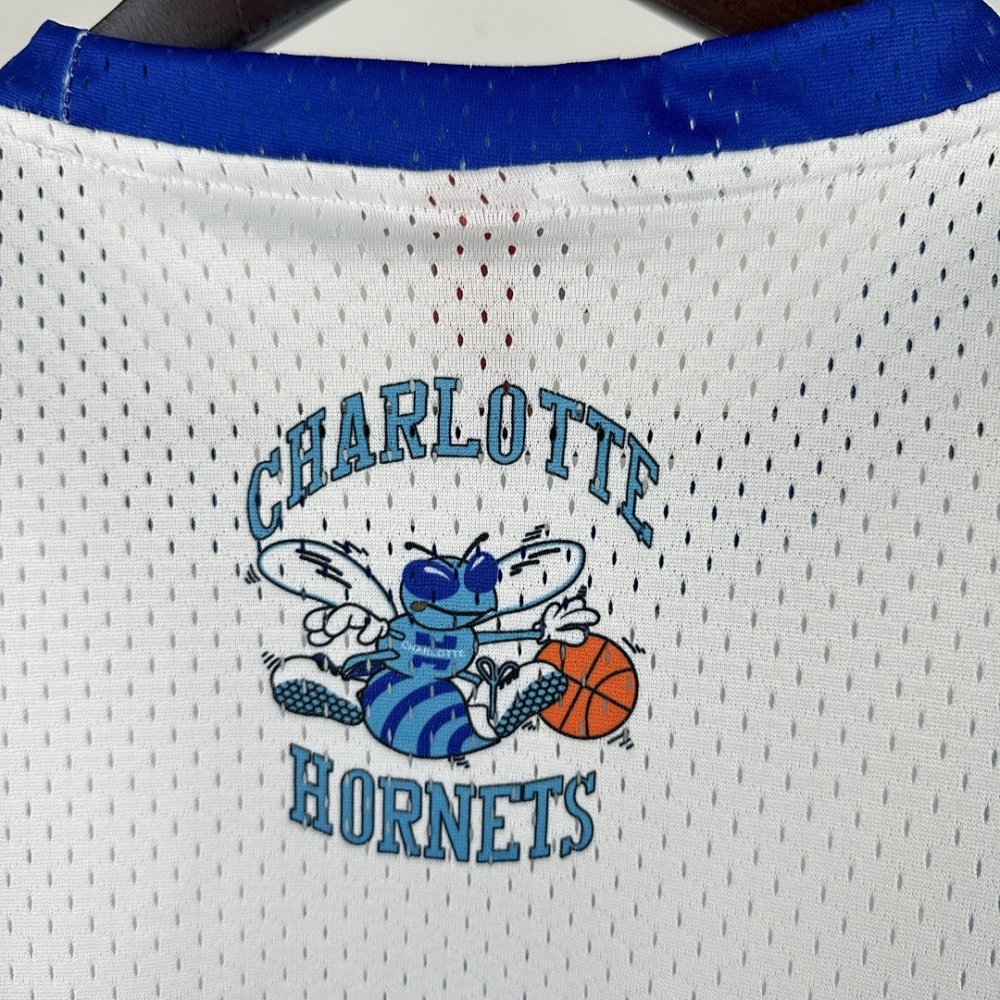 25-26 NBA Charlotte Hornets Retro short sleeved shirt