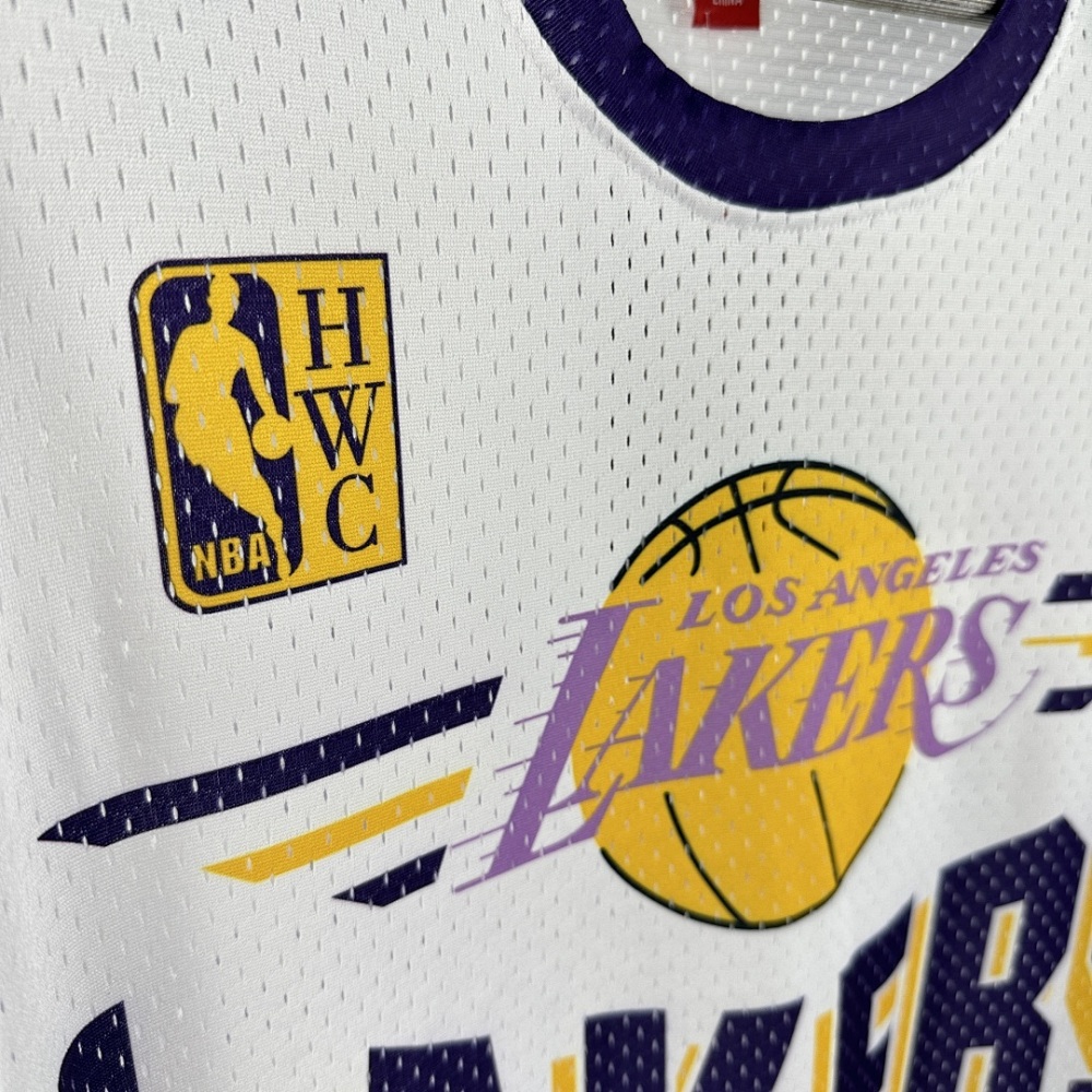 25-26 NBA L.A. Lakers Retro short sleeved shirt