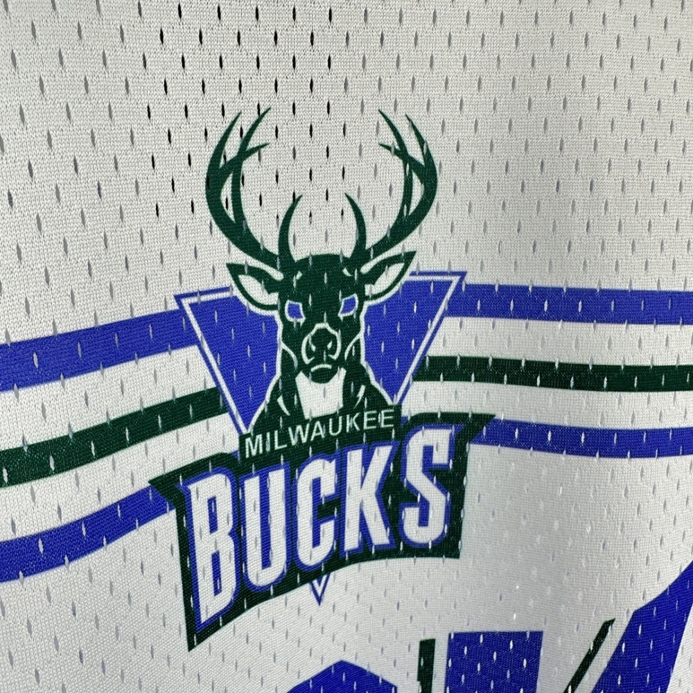 25-26 NBA Milwaukee Bucks Retro short sleeved shirt