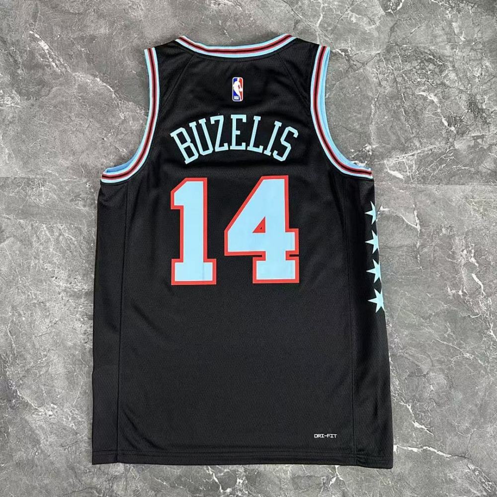 25-26 NBA Chicago Bulls City version 14-BUZELIS