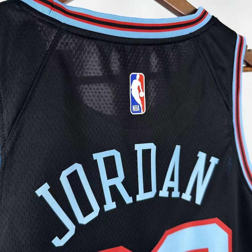 25-26 NBA Chicago Bulls City version 23-JORDAN