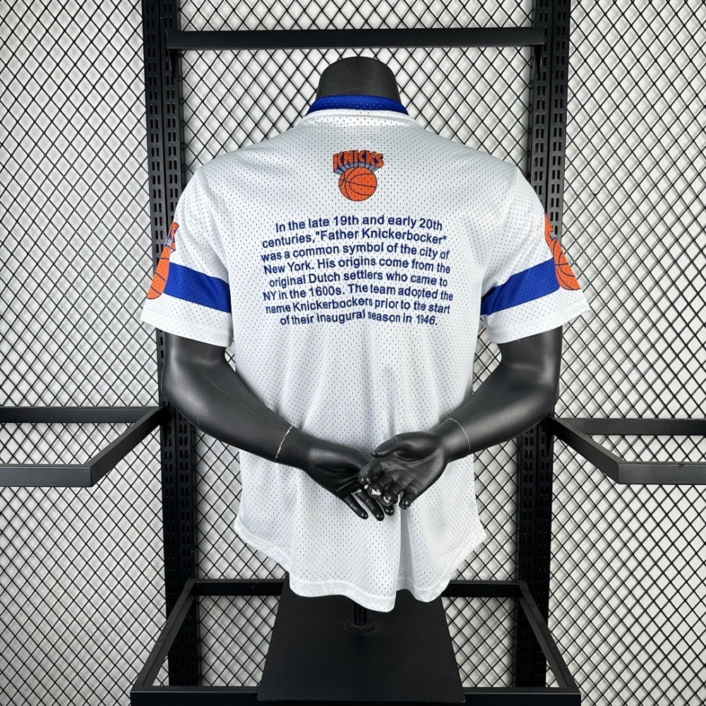 25-26 NBA New York Knicks Retro short sleeved shirt
